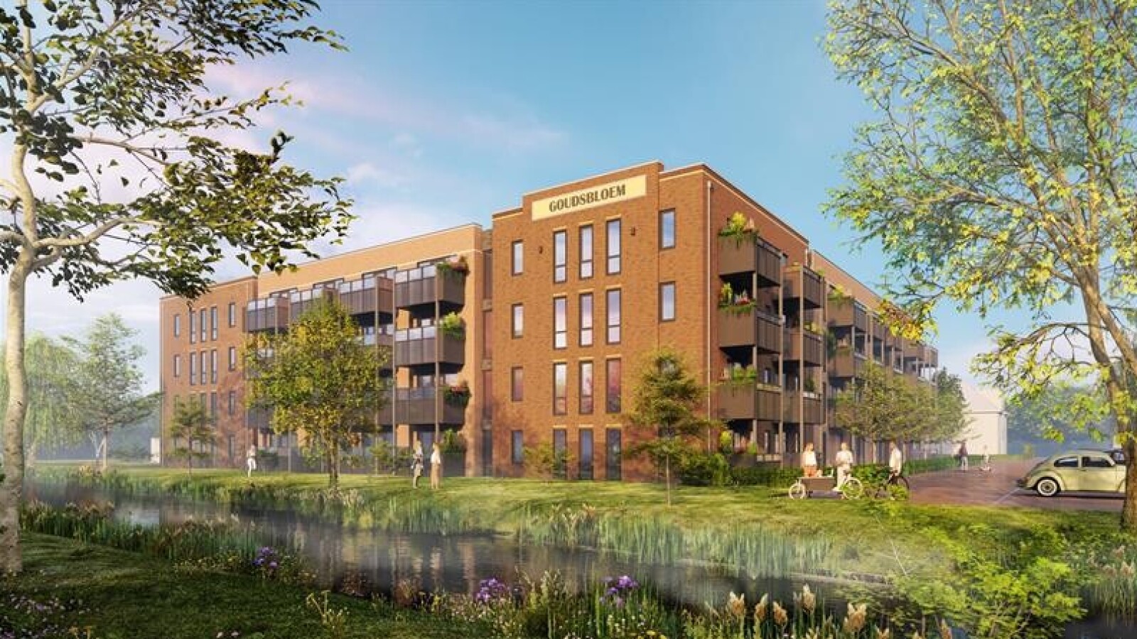 Opgeleverd: Nieuwbouw energiezuinig woongebouw Goudsbloem in Noordwijk